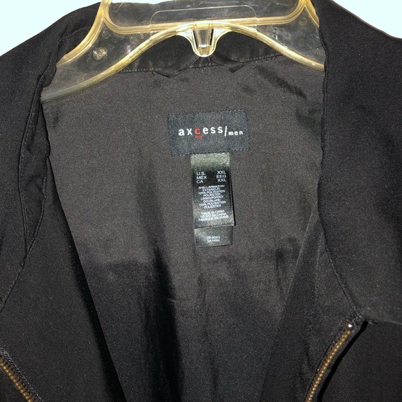 Axcess Men’s black jacket - Picture 2 of 2